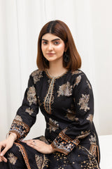 Black Suit with Pattern