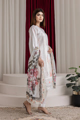 White 3Pcs Suit